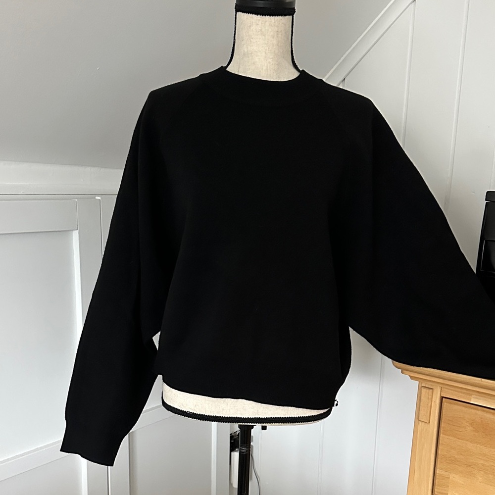 Black Crew Neck Sweater